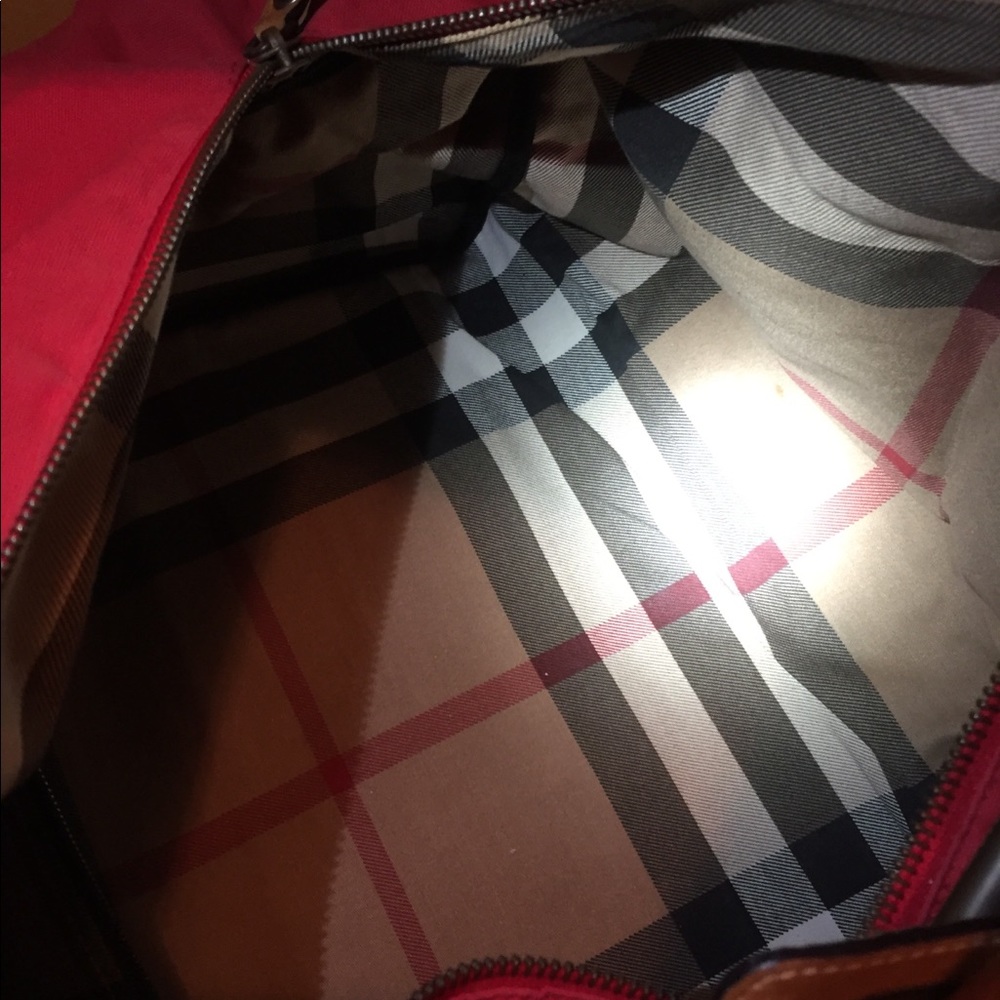 Burberry London canvas duffle bag - Picture 7 of 8